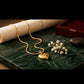 Elegant Gold Heart Pendant Necklace
