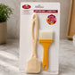 2-Piece Silicone Baking Spatula & Pastry Brush Set