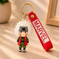 Anime-Inspired PVC Character Keychain with Silicone Wrist Strap