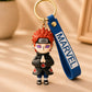 Anime Pain Character PVC Keychain with Silicone Wrist Strap