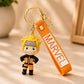 Anime Pain Character PVC Keychain with Silicone Wrist Strap