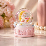 Unicorn Moon Snow Globe – Cute Musical Crystal Ball Decorative Gift